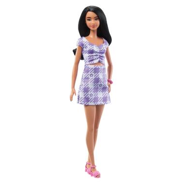 Лялька Barbie Fashionistas у сукні з фігурним вирізом (HPF75) фото №1