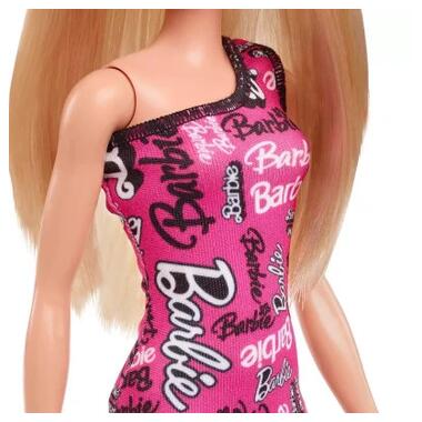 Лялька Barbie Супер стиль Блондинка у брендованій сукні (HRH07) фото №5