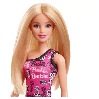 Лялька Barbie Супер стиль Блондинка у брендованій сукні (HRH07) фото №4