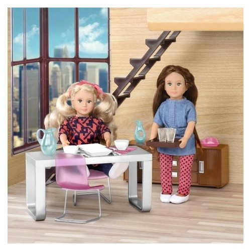 Набір для ляльок Lori Меблі для їдальні (LO37030Z) фото №2