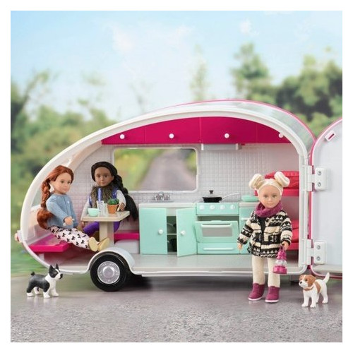Транспорт для ляльок Lori Camper на колесах (LO37001) фото №3