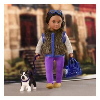 Лялька LORI Іліса та собака тер'єр Індіана 15 см (LO31016Z) фото №2