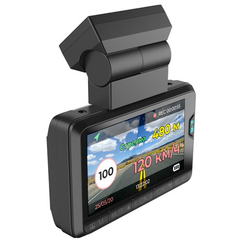 Комбіноване пристрій Playme PRIME 3 в 1 - радар-детектор - GPS-інформатор (SpeedCAM) - відеореєстратор фото №10
