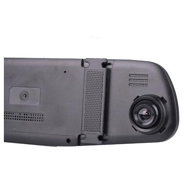 Відеореєстратор дзеркало з камерою Shenzhen FULL HD 8 Мп датчик удару USB JY4301 (JY4301B) фото №4