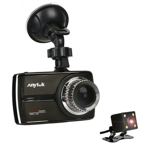 Відеореєстратор із записом звуку Car DVR Anytek G66 3.5 IPS G-Sensor IMX323 (3930-11403) фото №1