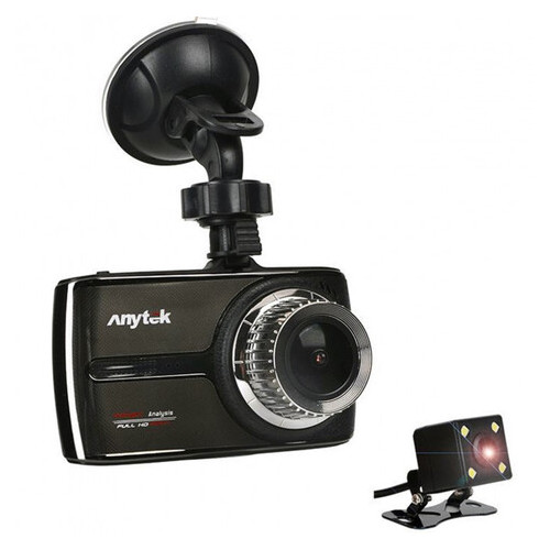 Відеореєстратор із записом звуку Car DVR Anytek G66 3.5 IPS G-Sensor IMX323 (3930-11403) фото №2