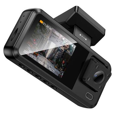 Видеорегистратор HOCO DV15 2-inch display driving recorder (6942007656108) фото №6
