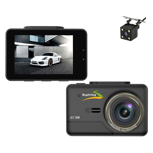 Відеореєстратор Aspiring AT300 Dual, SpeedCam, GPS, Magnet фото №6