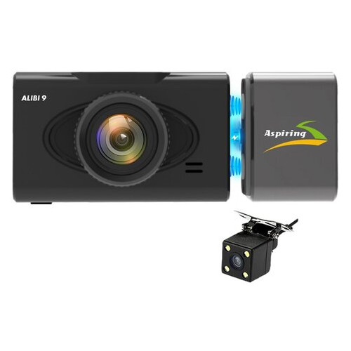 Відеореєстратор Aspiring Alibi 9 GPS 3 Cameras SpeedСam (CD1MP20GAL9) фото №59