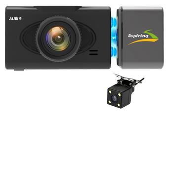 Відеореєстратор Aspiring Alibi 9 GPS 3 Cameras SpeedСam (CD1MP20GAL9) фото №49