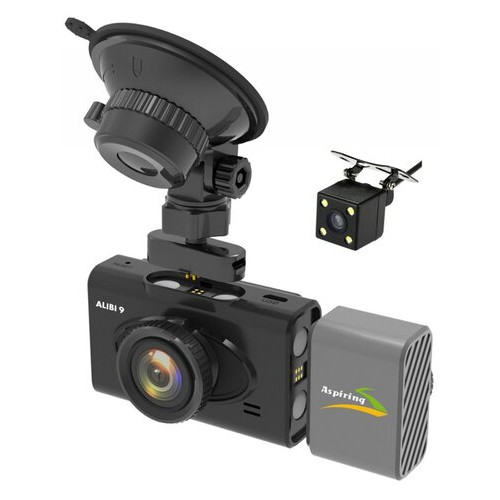 Відеореєстратор Aspiring Alibi 9 GPS 3 Cameras SpeedСam (CD1MP20GAL9) фото №35