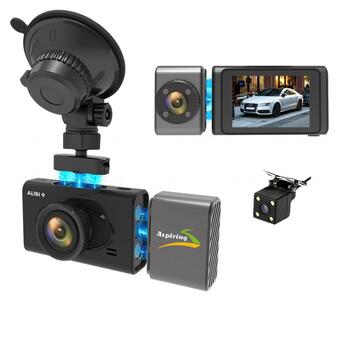 Відеореєстратор Aspiring Alibi 9 GPS 3 Cameras SpeedСam (CD1MP20GAL9) фото №37