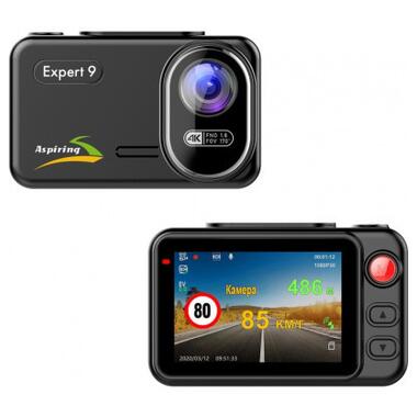 Відеореєстратор Aspiring Expert 9 Speedcam, WI-FI, GPS, 2K, 2 cameras фото №6