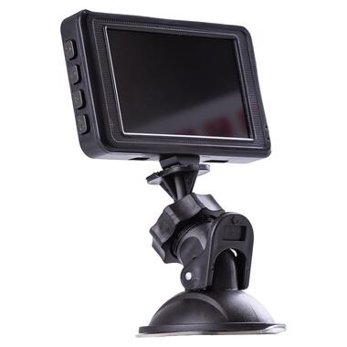 Відеореєстратор автомобільний з мікрофоном та USB одна камера екран 3 дюйми microSD G сенсор Binmer T-710 (BT710B) фото №4