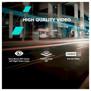 Відеореєстратор Canyon DVR10 FullHD 1080p Wi-Fi Black (CND-DVR10) фото №12