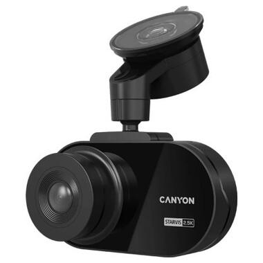 Відеореєстратор Canyon DVR25 WQHD 2.5K 1440p Wi-Fi Black (CND-DVR25) фото №5