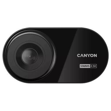 Відеореєстратор Canyon DVR25 WQHD 2.5K 1440p Wi-Fi Black (CND-DVR25) фото №1