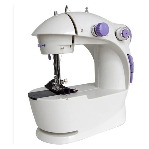 Міні швейна машинка Sewing Machine FHSM - 201 4 в 1 з підсвічуванням та адаптером фото №2