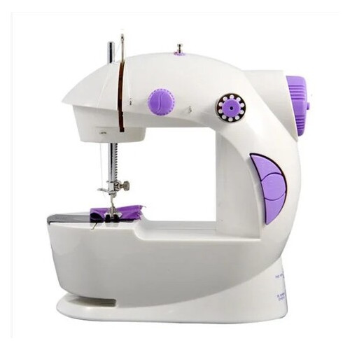 Міні швейна машинка Sewing Machine FHSM - 201 4 в 1 з підсвічуванням та адаптером фото №4