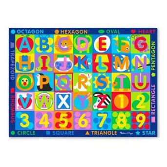 Дитячий килимок Melissa&Doug Англійський алфавіт (MD15193) фото №1