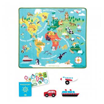 Дитячий килимок Melissa&Doug Карта світу (MD15194) фото №4