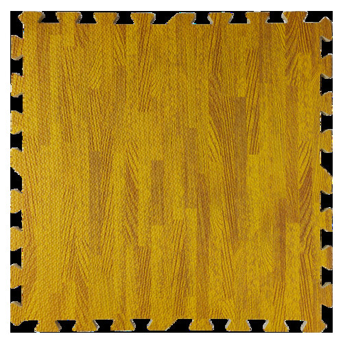 Пол пазл - модульное напольное покрытие Sticker Wall 600x600x10мм янтарное дерево (МР11) фото №1