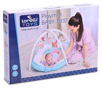 Розвиваючий килимок Lorelli Baby Nest Блакитний (10300450001) фото №2