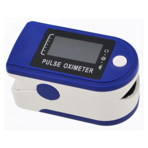 Пульсометр оксиметр на палец Pulse Oximeter SP2 Синий фото №2