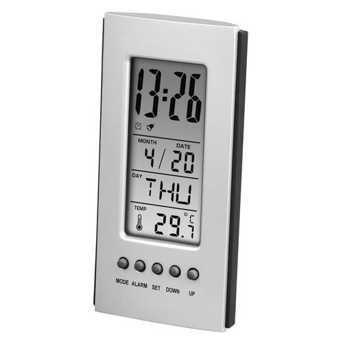 Термометр Hama LCD Silver (00186357) фото №1