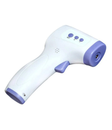 Бесконтактный термометр пирометр RoHS Non Contact iSO 9001 Белый с фиолетовым (hub_DQKm26682) фото №1