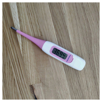 Термометр базальної температури для жінок MedExPro JT002BT Pink фото №4
