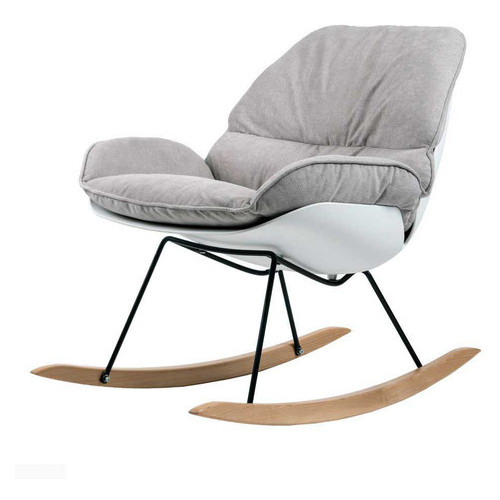Кресло-качалка Concepto SERENITY Ткань Серый фото №1