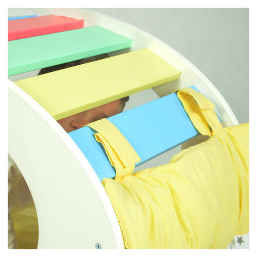 Дитяче ліжечко-гойдалка з матрацом (EXD13) фото №2