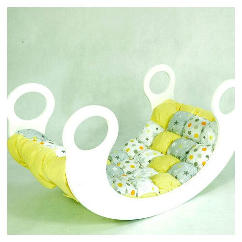 Дитяче ліжечко-гойдалка з матрацом (EXD13) фото №3