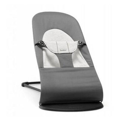 Кресло-качалка BabyBjorn Balance Soft Джерси Темно-серый (5084) фото №1