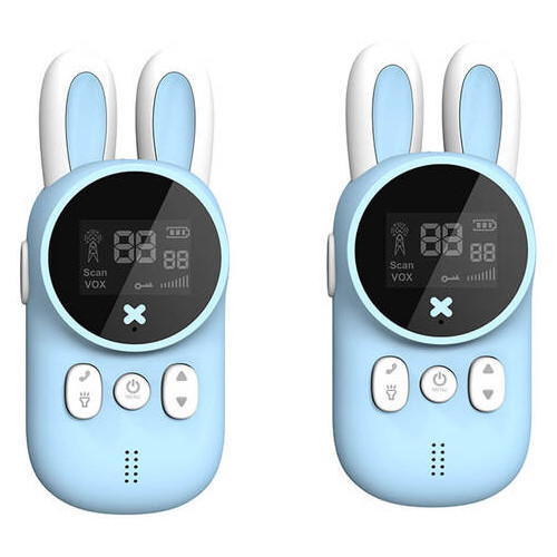Детские рации Children`s rabbit walkie talkie Blue (12918) фото №1
