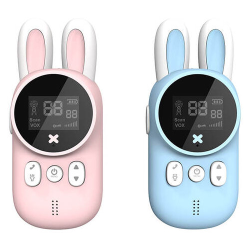 Детские рации Children`s rabbit walkie talkie Pink&Blue (12918) фото №1