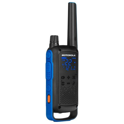 Рація Motorola T800 Talkabout Two-Way Radios Black/Blue (комплект 2 шт) фото №2