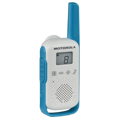 Рація Motorola T114 Talkabout White/Blue 2 Way Radio (набір 2 шт.) фото №2