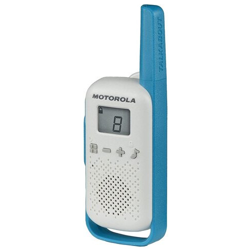 Рація Motorola T114 Talkabout White/Blue 2 Way Radio (набір 2 шт.) фото №6