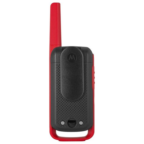 Рація Motorola T210 Two-Way Radio Black W/Red (набір 2 шт.) фото №4