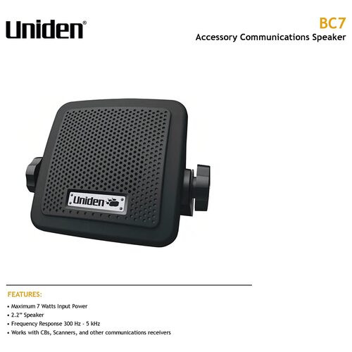 Автомобільний радіосканер Uniden BCT15X 7-Watt External Speaker фото №5