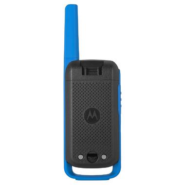 Комплект 2 рації Motorola T270 Talkabout Blue Black фото №3