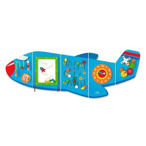 Бізіборд Viga Toys Літак (50673FSC) фото №1