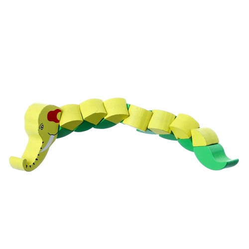 Дерев'яна головоломка змійка Huada Toys 5408 фото №1