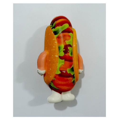 Іграшки-антистреси сквіші Хот Дог hot dog R19-5 фото №1