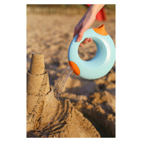 Іграшка для купання/Іграшка для піску Quut Лійка Cana 1 л Блакитна помаранчева (170570) фото №4