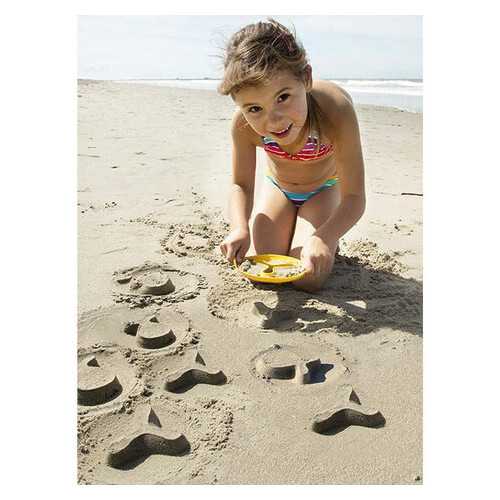 Іграшка для піску/Іграшка для купання Quut Чарівні формочки Star Fish для ванни та пляжу Різнокольоровий (170518) фото №5