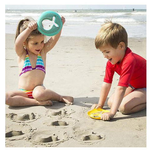 Іграшка для піску/Іграшка для купання Quut Чарівні формочки Star Fish для ванни та пляжу Різнокольоровий (170518) фото №3