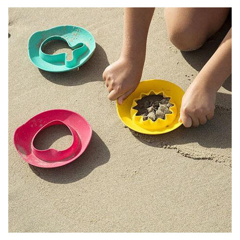 Іграшка для піску/Іграшка для купання Quut Чарівні формочки Sanny Love для ванни та пляжу Різнокольорові (170495) фото №3